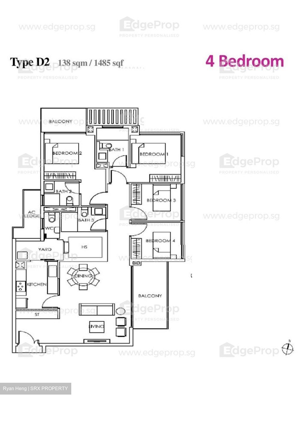 Bedok Residences (D16), Apartment #420138791